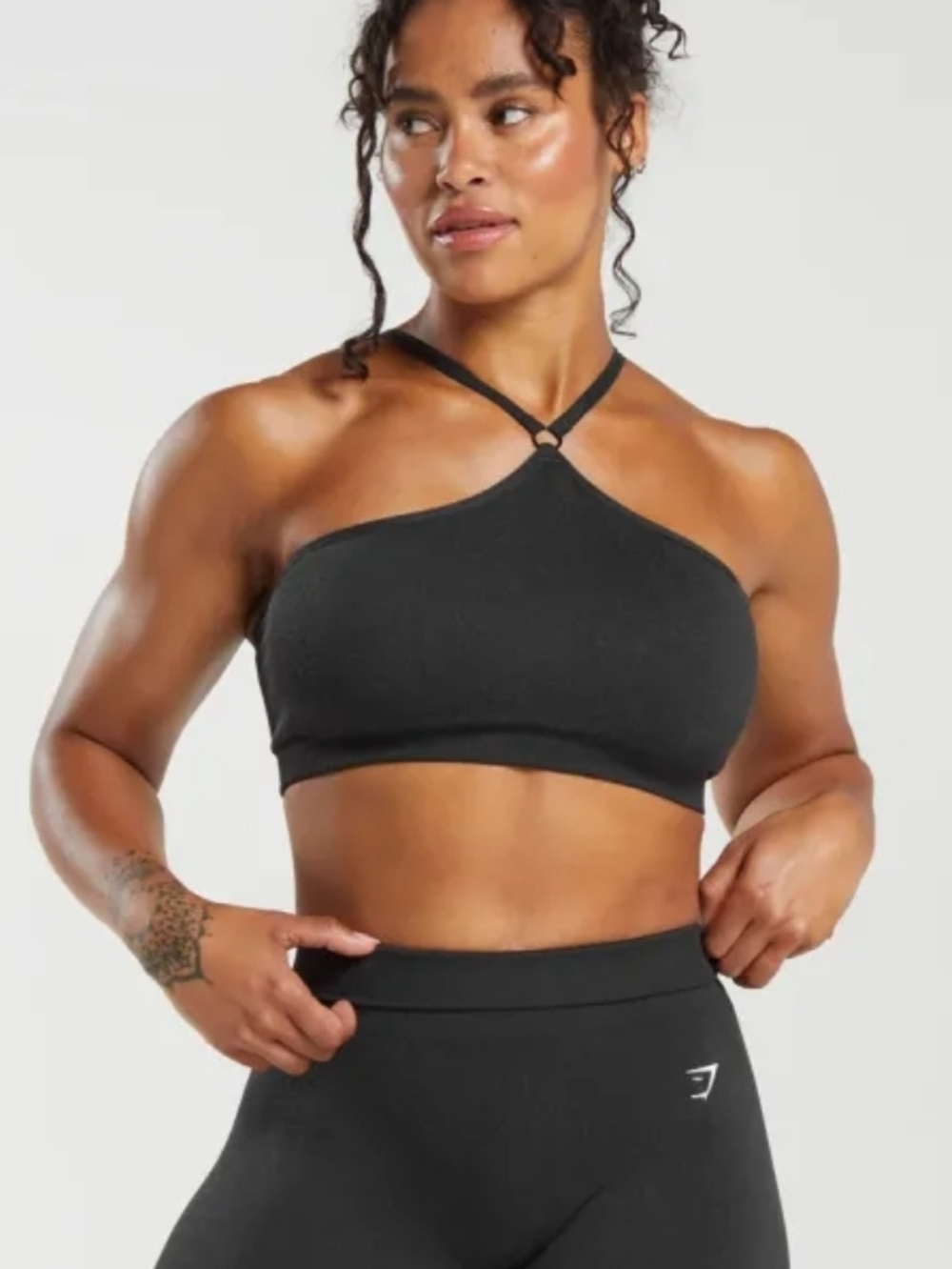 Gymshark Gymshark Adapt Fleck Seamless Halterneck Bralette